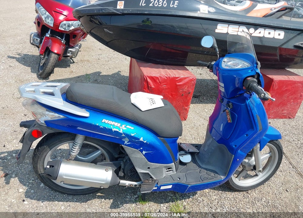 2009 KYMCO USA INC PEOPLE S/200 VIN: RFBD1H11X9B250726