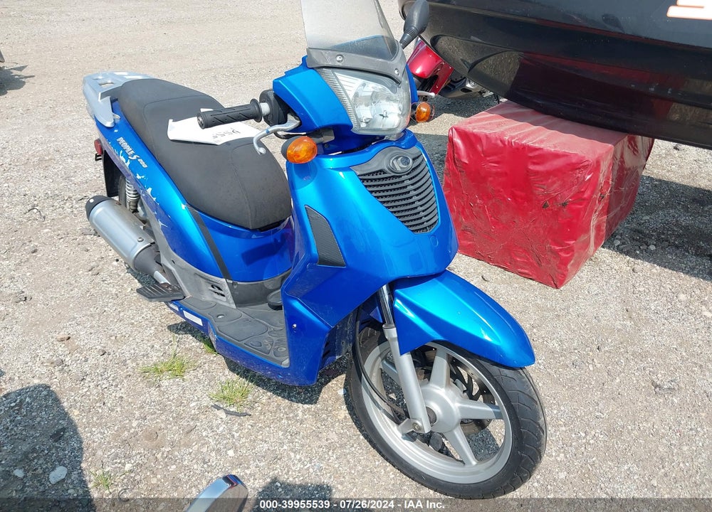 2009 KYMCO USA INC PEOPLE S/200 VIN: RFBD1H11X9B250726