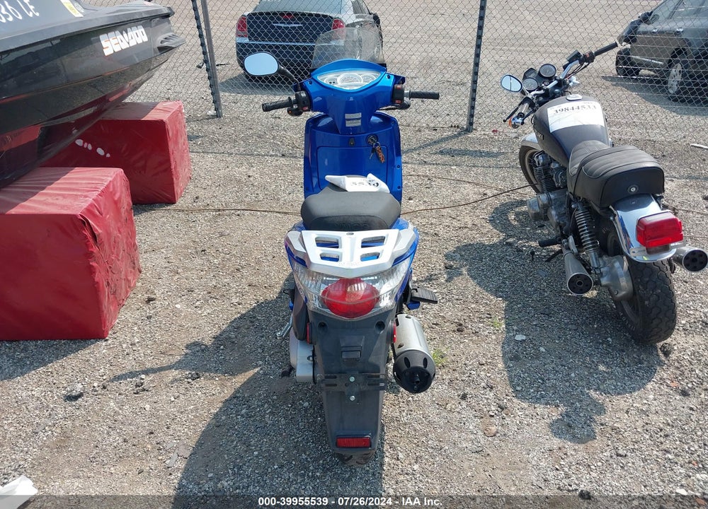 2009 KYMCO USA INC PEOPLE S/200 VIN: RFBD1H11X9B250726