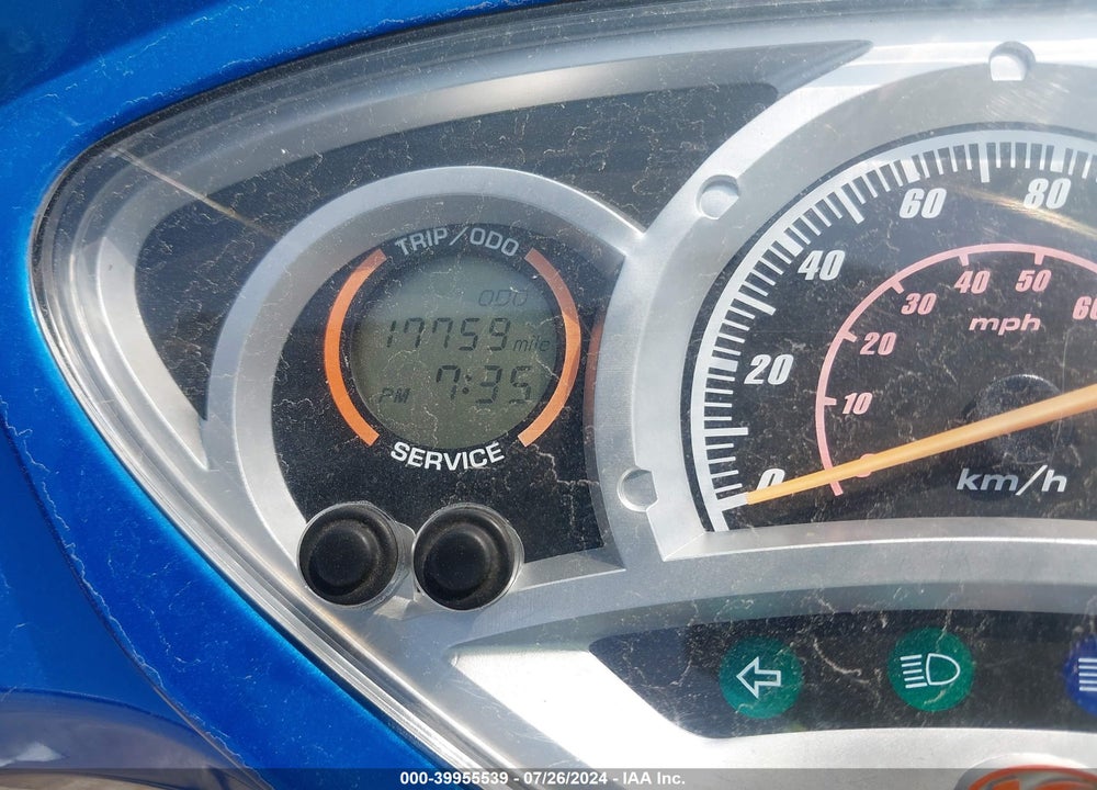 2009 KYMCO USA INC PEOPLE S/200 VIN: RFBD1H11X9B250726