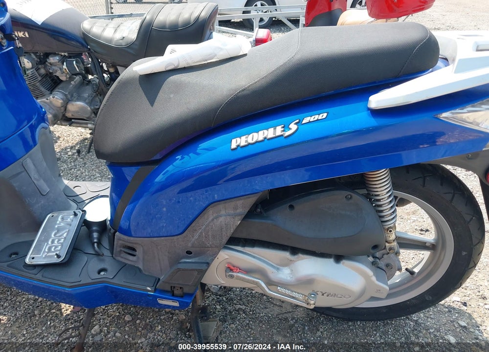 2009 KYMCO USA INC PEOPLE S/200 VIN: RFBD1H11X9B250726