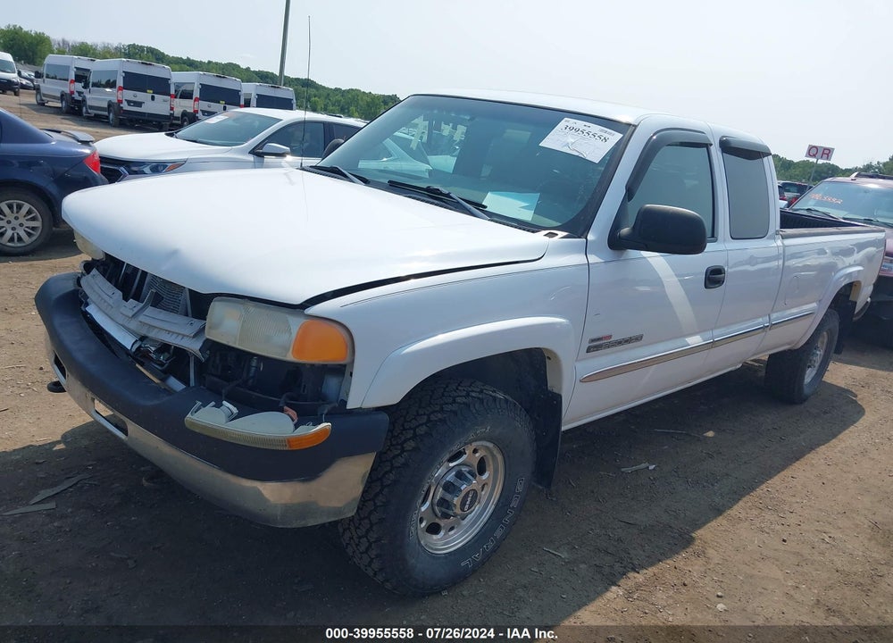 2001 GMC SIERRA 2500HD SLE VIN: 1GTHC29121E272443