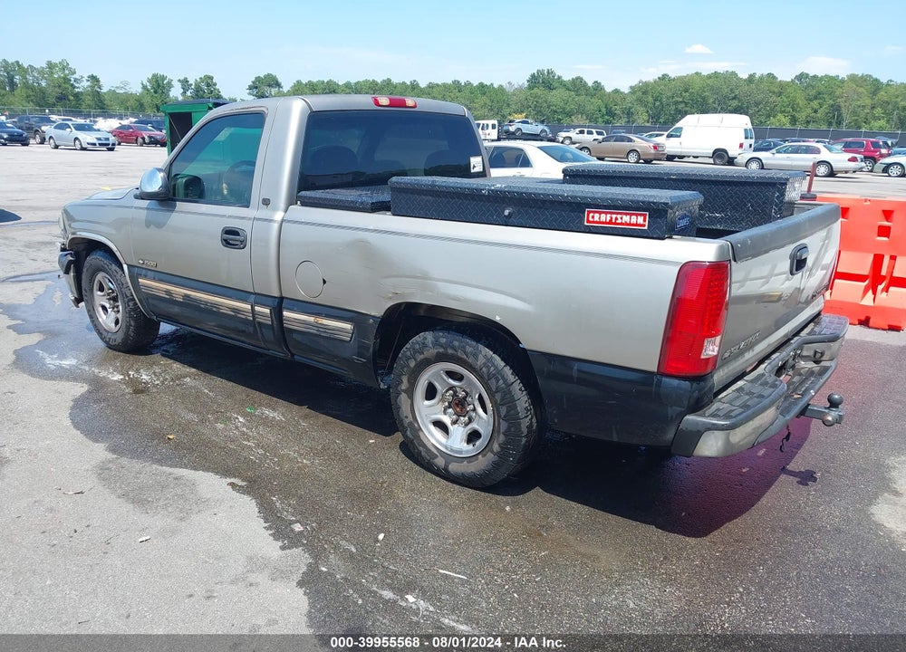 1999 CHEVROLET SILVERADO 1500 LS VIN: 1GCEC14V8XZ124094