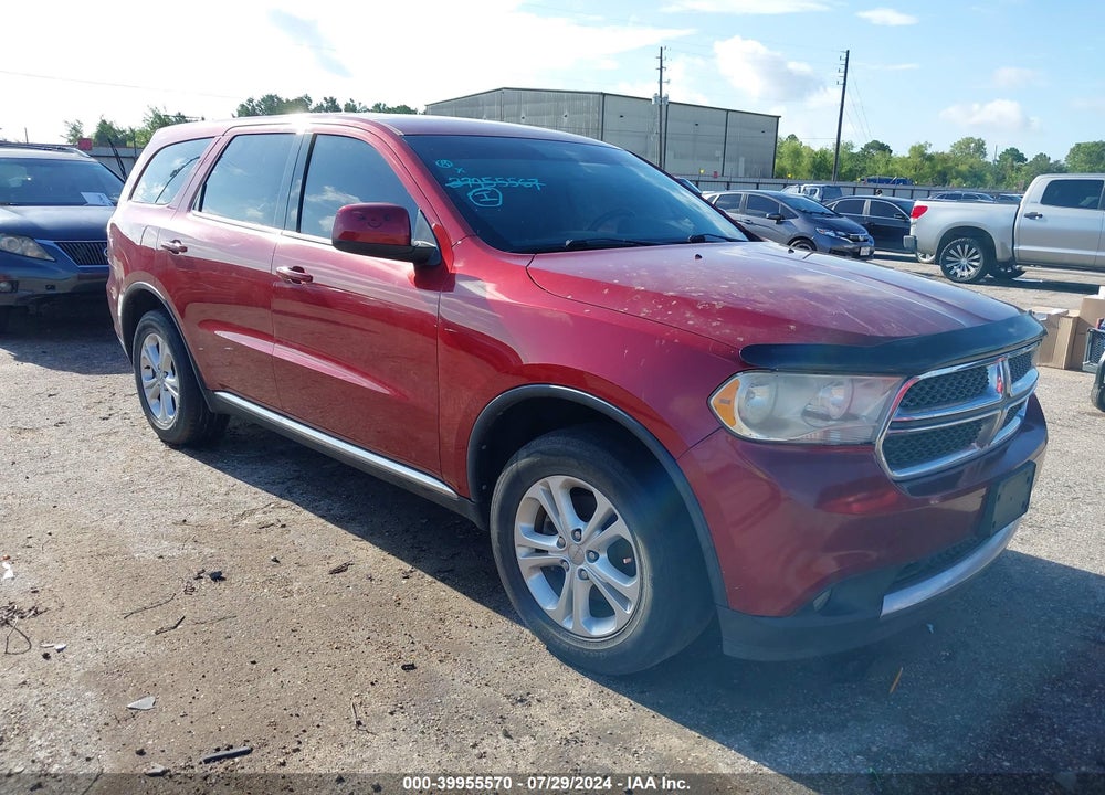 2013 DODGE DURANGO SXT VIN: 1C4RDHAG1DC659828