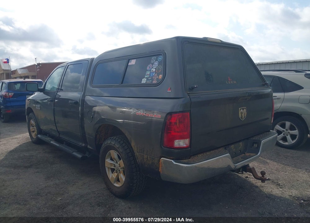 2016 RAM 1500 VIN: 3C6RR7KT7GG296287