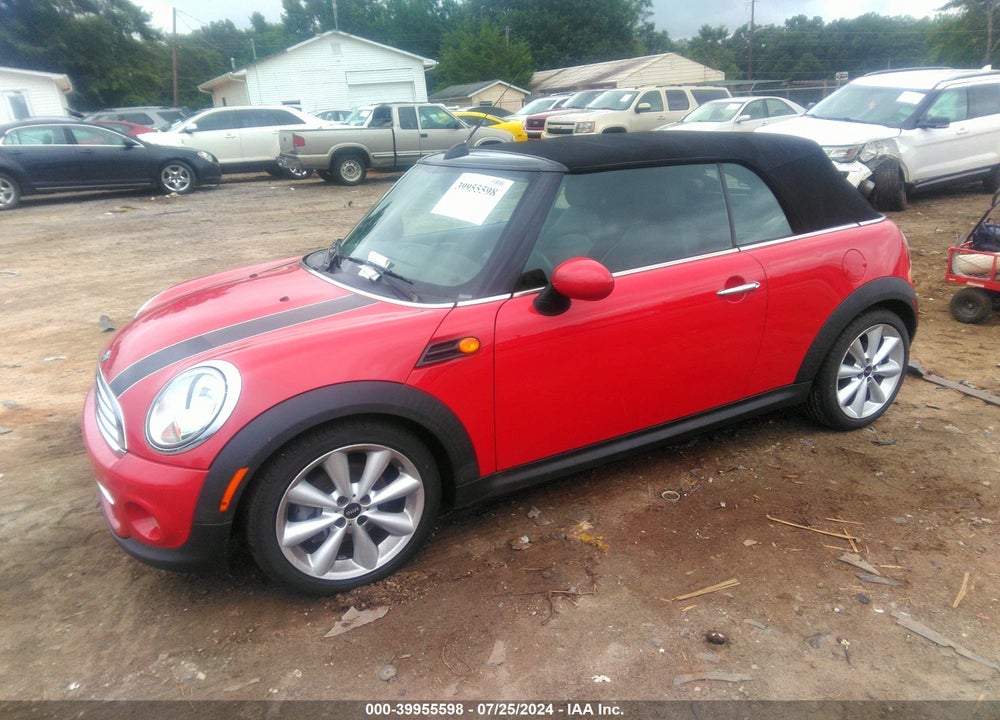 2012 MINI COOPER VIN: WMWZN3C57CT134196