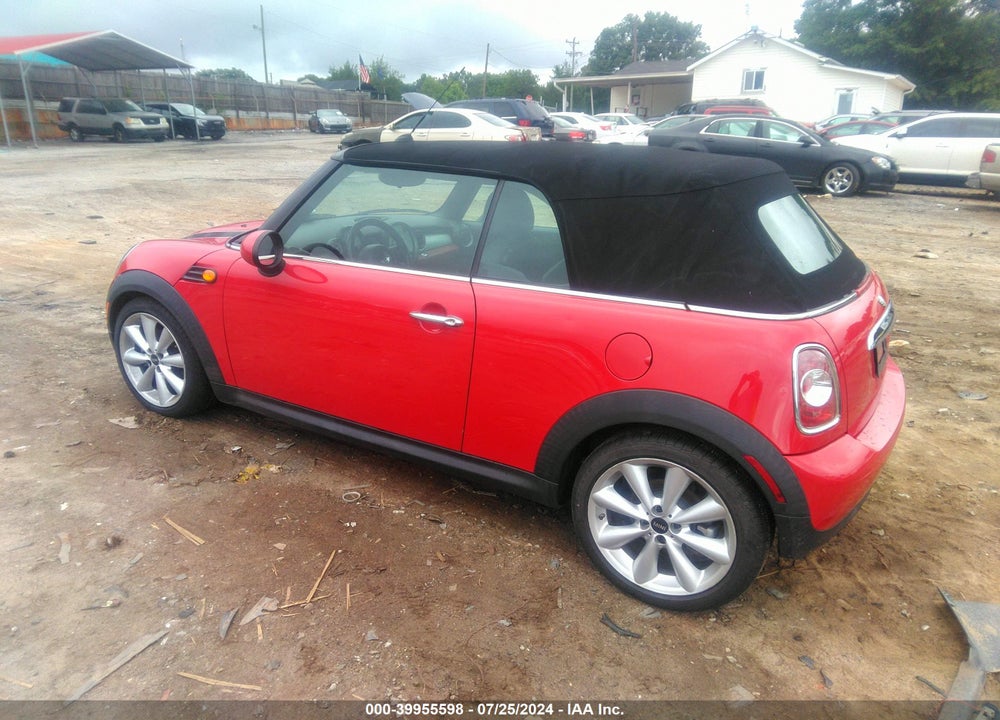 2012 MINI COOPER VIN: WMWZN3C57CT134196