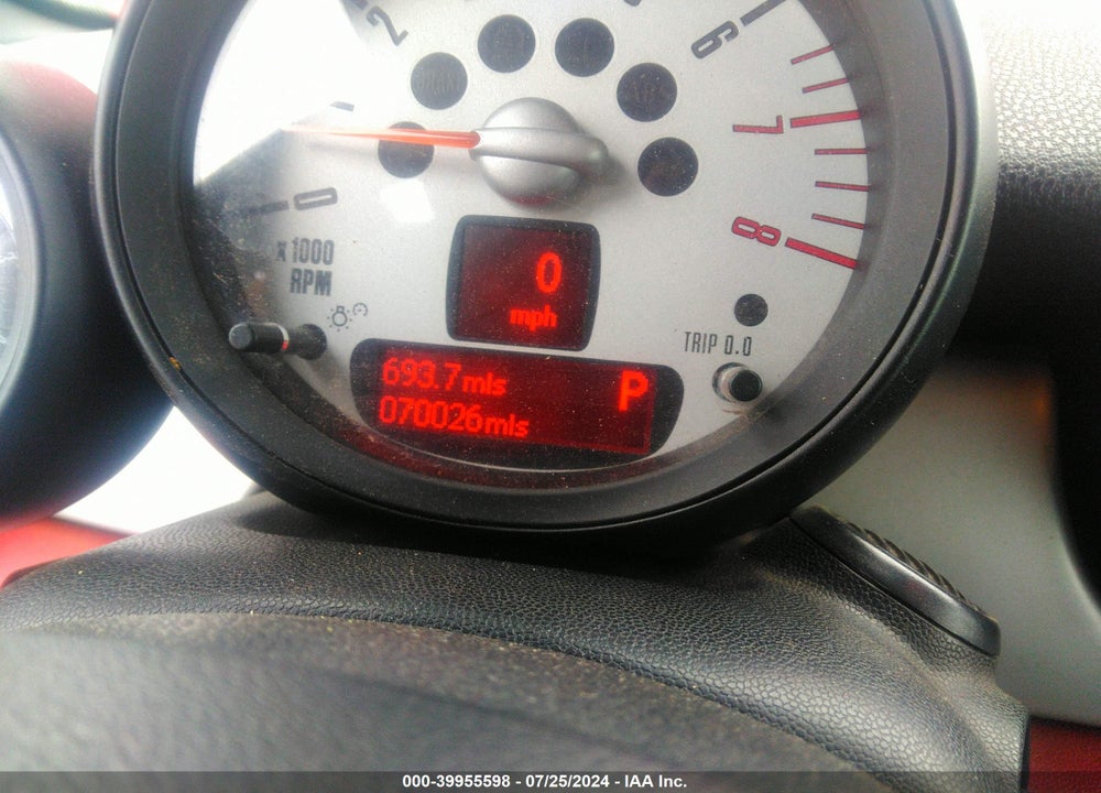 2012 MINI COOPER VIN: WMWZN3C57CT134196