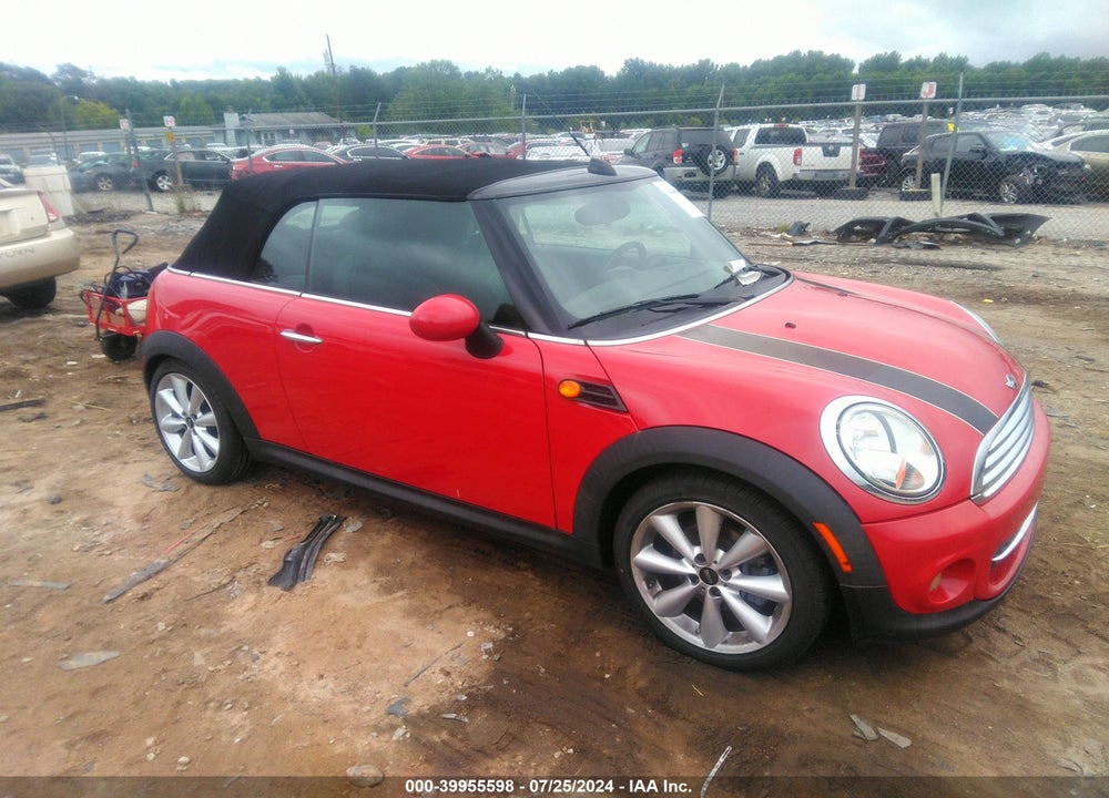 2012 MINI COOPER VIN: WMWZN3C57CT134196