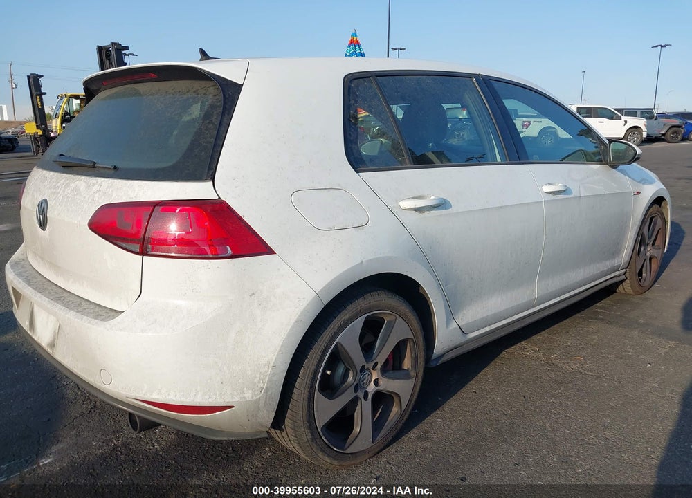 2017 VOLKSWAGEN GOLF GTI AUTOBAHN 4-DOOR/S 4-DOOR/SE 4-DOOR/SPORT 4-DOOR VIN: 3VW447AU3HM027120
