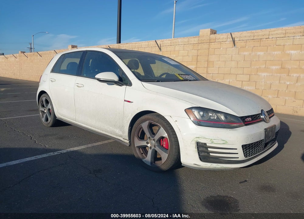 2017 VOLKSWAGEN GOLF GTI AUTOBAHN 4-DOOR/S 4-DOOR/SE 4-DOOR/SPORT 4-DOOR VIN: 3VW447AU3HM027120
