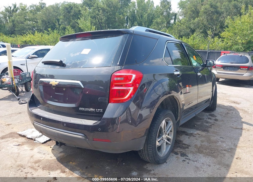 2016 CHEVROLET EQUINOX LTZ VIN: 2GNALDEK0G6264941