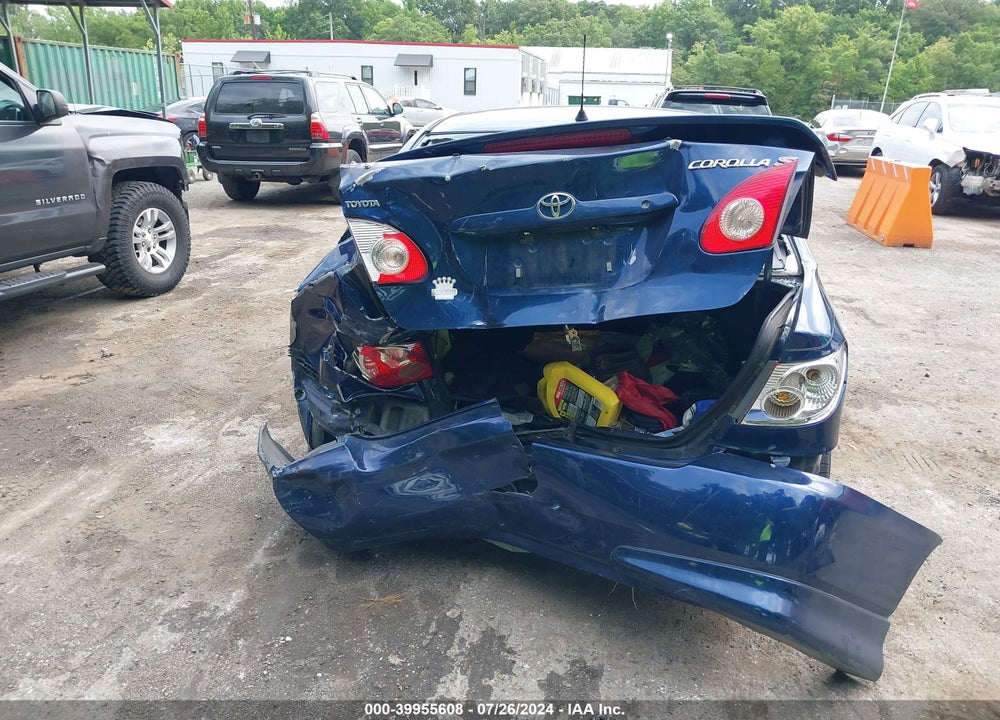 2008 TOYOTA COROLLA CE/LE/S VIN: 2T1BR32E48C908462