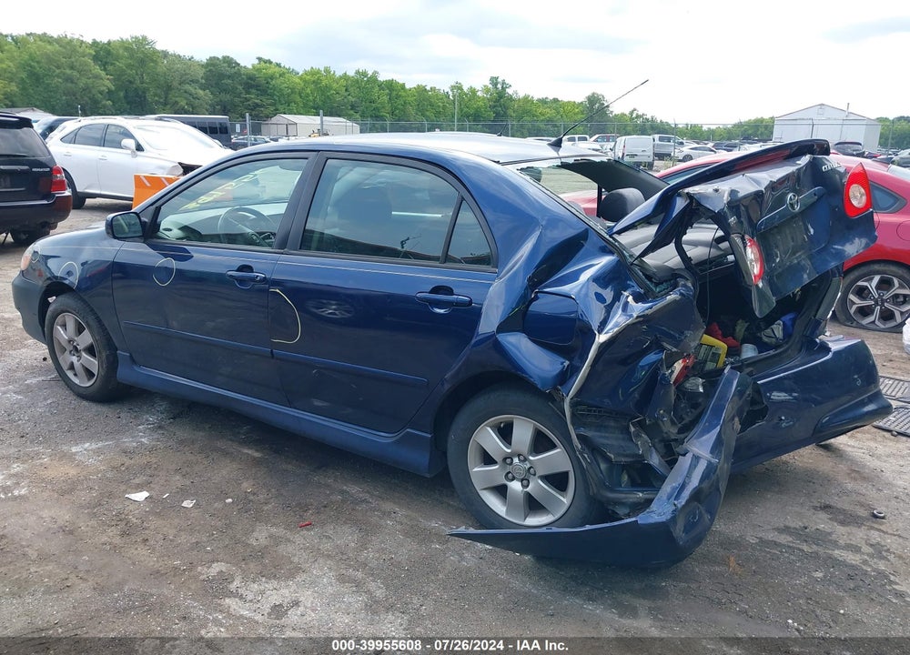 2008 TOYOTA COROLLA CE/LE/S VIN: 2T1BR32E48C908462