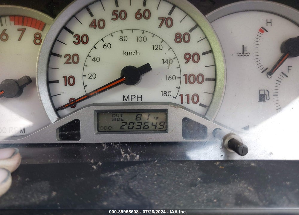 2008 TOYOTA COROLLA CE/LE/S VIN: 2T1BR32E48C908462