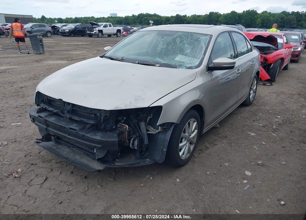 2014 VOLKSWAGEN JETTA 1.8T SE VIN: 3VWD17AJ4EM286175