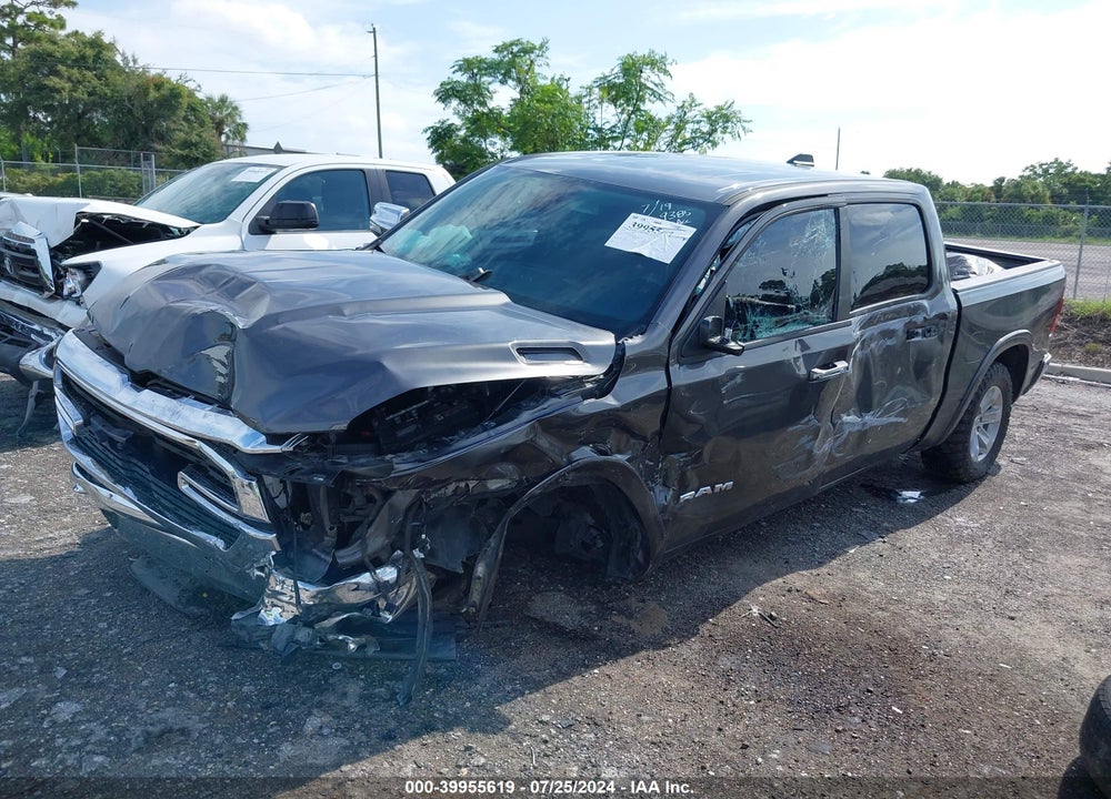 2020 RAM 1500 LAIE  4X4 5'7 BOX VIN: 1C6SRFJT6LN339385
