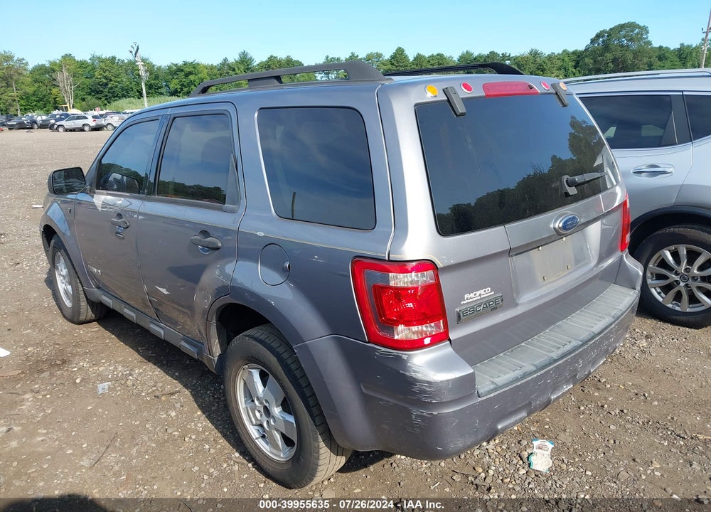 2008 FORD ESCAPE XLT VIN: 1FMCU03118KD30246