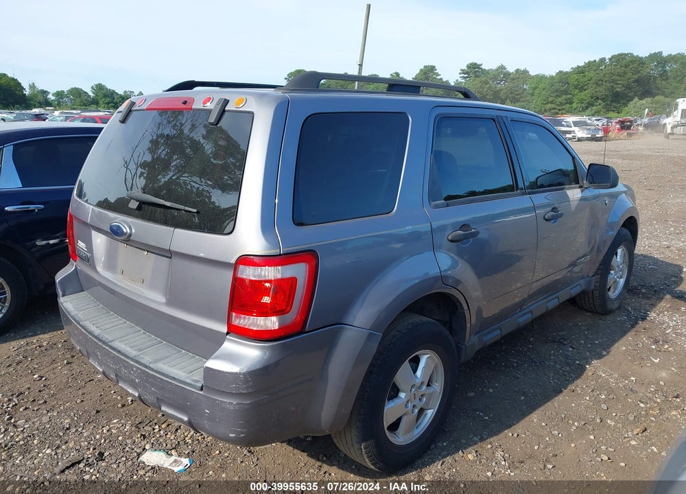 2008 FORD ESCAPE XLT VIN: 1FMCU03118KD30246