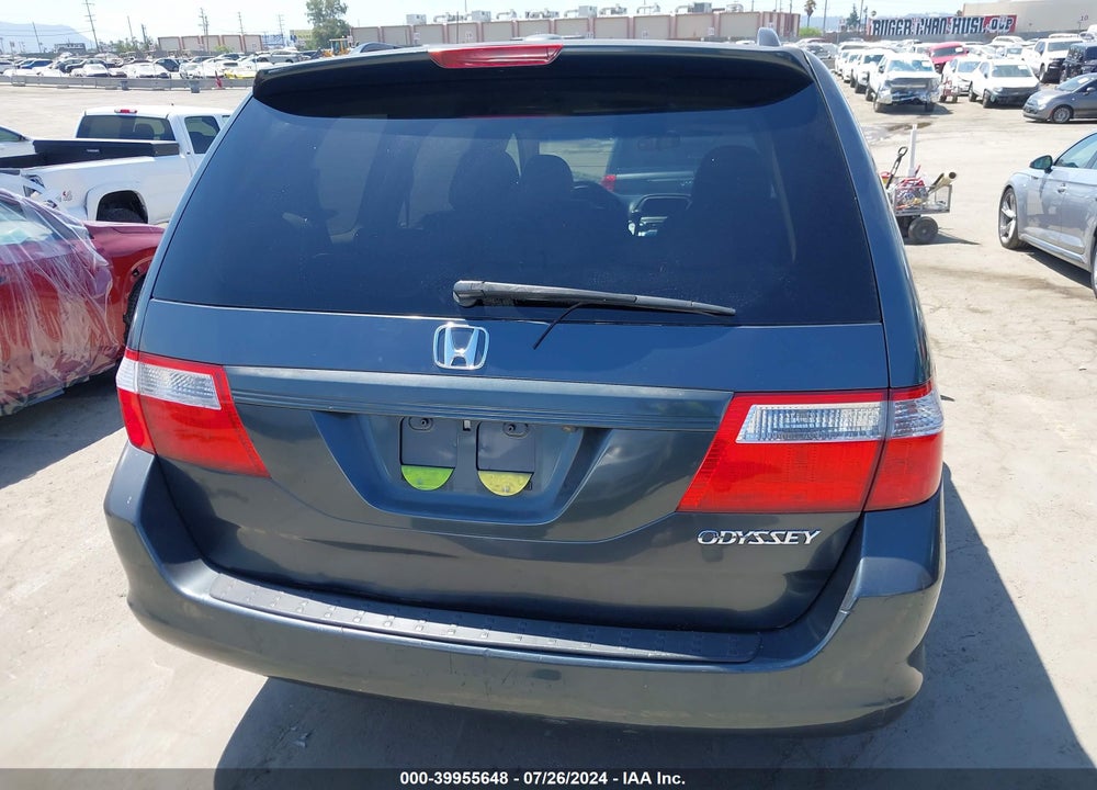 2005 HONDA ODYSSEY EX-L VIN: 5FNRL38755B027981