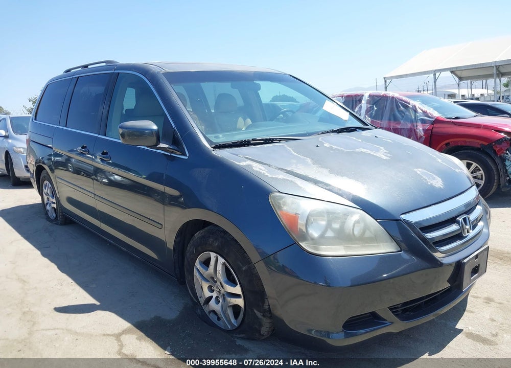 2005 HONDA ODYSSEY EX-L VIN: 5FNRL38755B027981