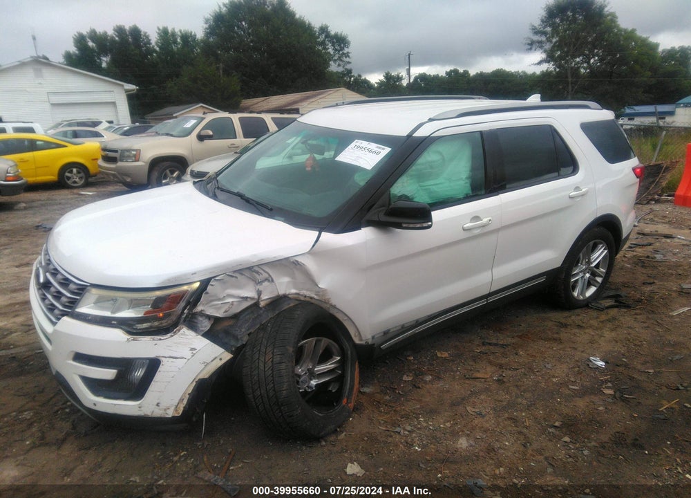 2016 FORD EXPLORER XLT VIN: 1FM5K8D84GGA23521