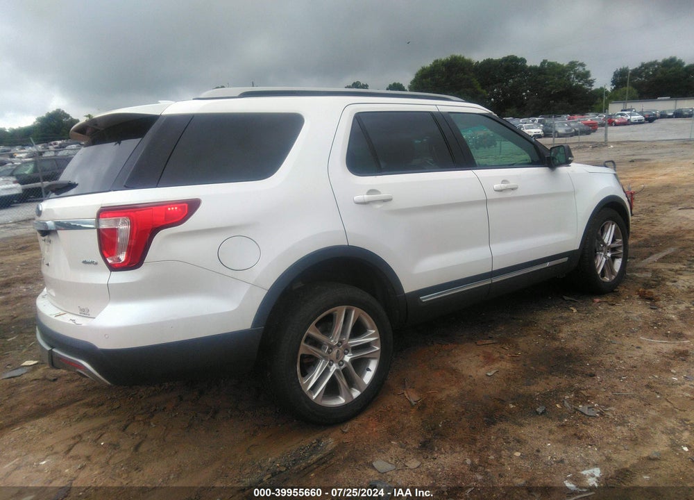 2016 FORD EXPLORER XLT VIN: 1FM5K8D84GGA23521