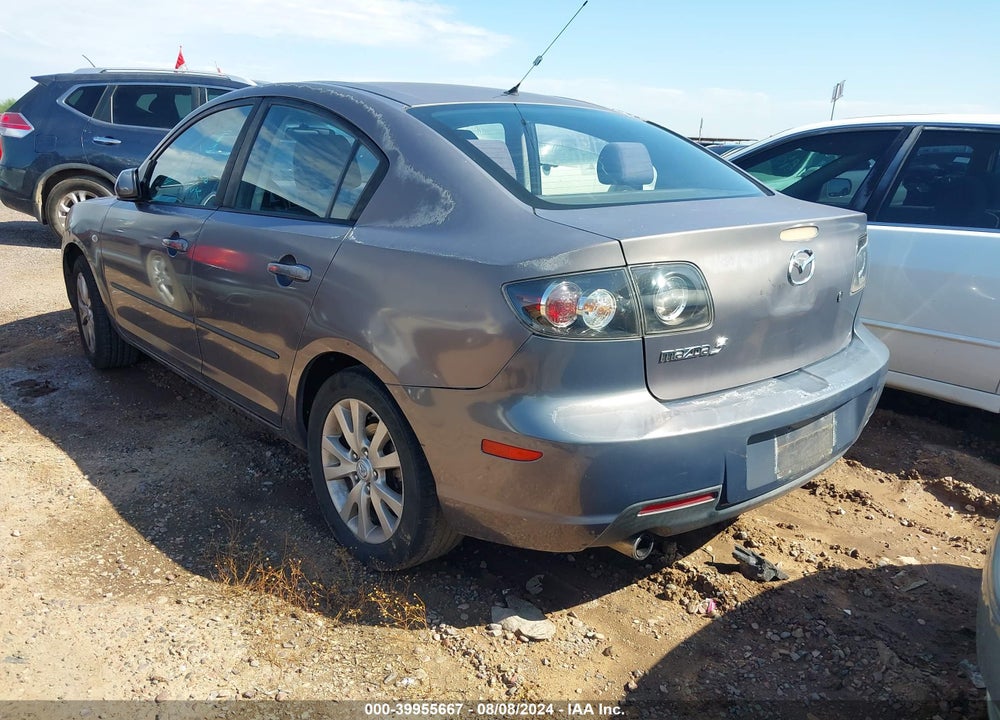 2008 MAZDA 3 I VIN: JM1BK12F081777536