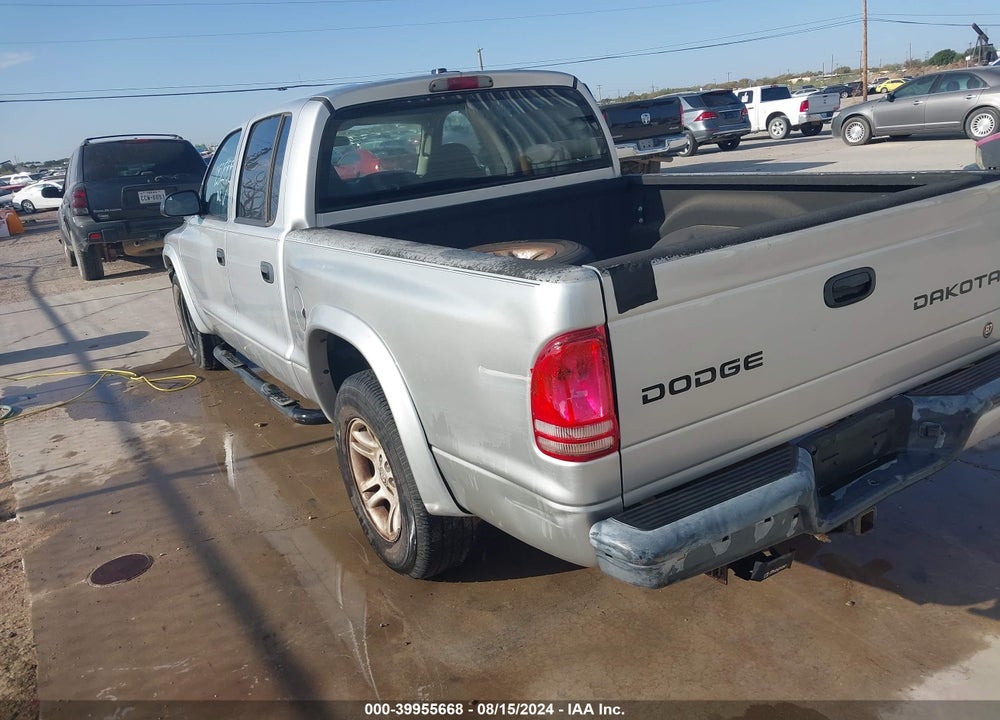 2003 DODGE DAKOTA SPORT/SXT VIN: 1D7HL38X43S252555