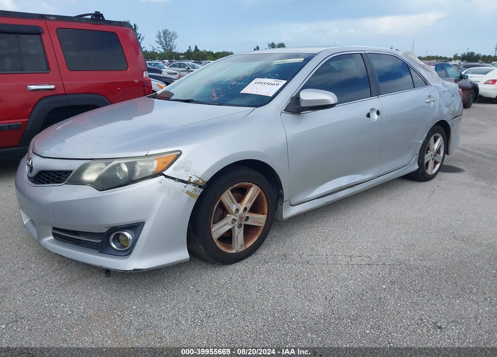 2013 TOYOTA CAMRY SE VIN: 4T1BF1FK1DU238035