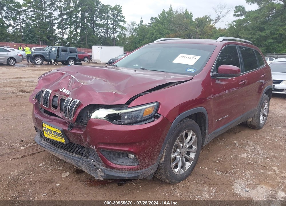 2019 JEEP CHEROKEE LATITUDE PLUS FWD VIN: 1C4PJLLB5KD278608