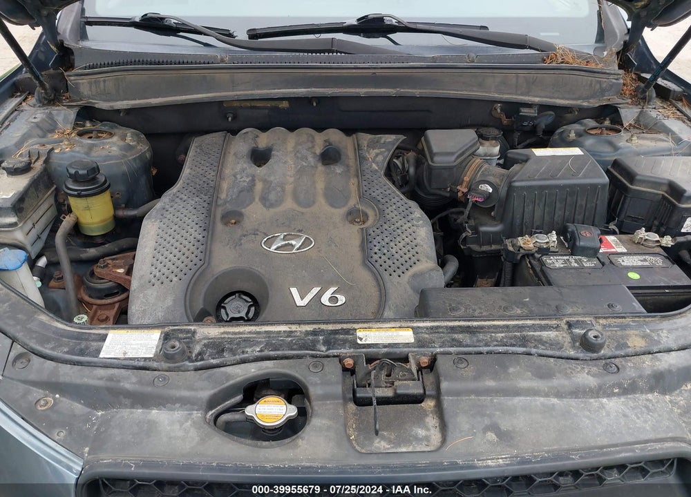2008 HYUNDAI SANTA FE GLS VIN: 5NMSG13D48H172584