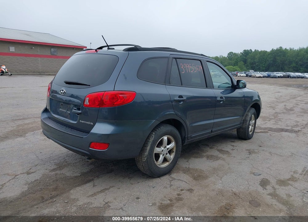 2008 HYUNDAI SANTA FE GLS VIN: 5NMSG13D48H172584