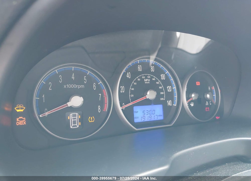 2008 HYUNDAI SANTA FE GLS VIN: 5NMSG13D48H172584