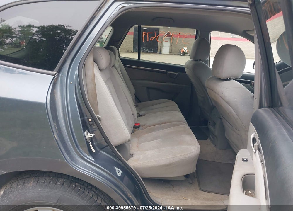 2008 HYUNDAI SANTA FE GLS VIN: 5NMSG13D48H172584