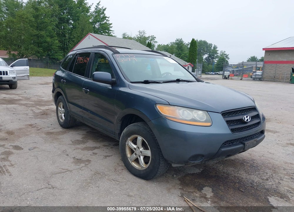 2008 HYUNDAI SANTA FE GLS VIN: 5NMSG13D48H172584