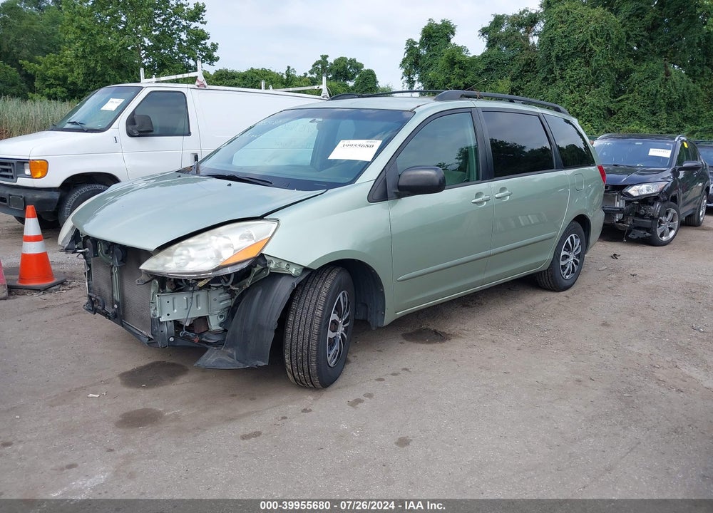 2009 TOYOTA SIENNA CE/LE VIN: 5TDZK23C19S279603