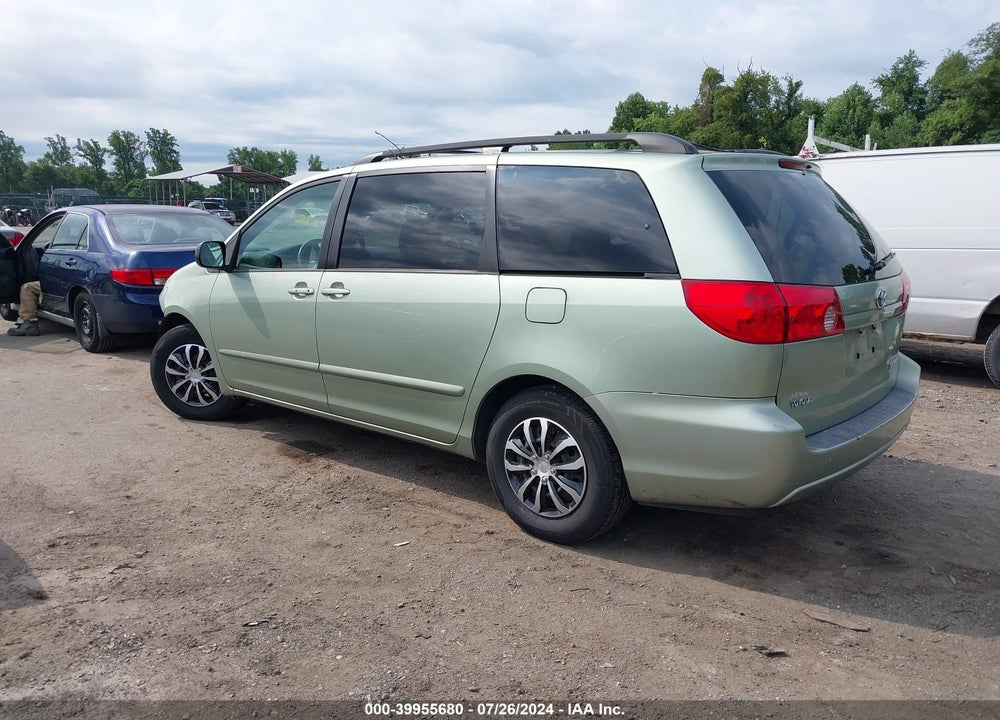 2009 TOYOTA SIENNA CE/LE VIN: 5TDZK23C19S279603