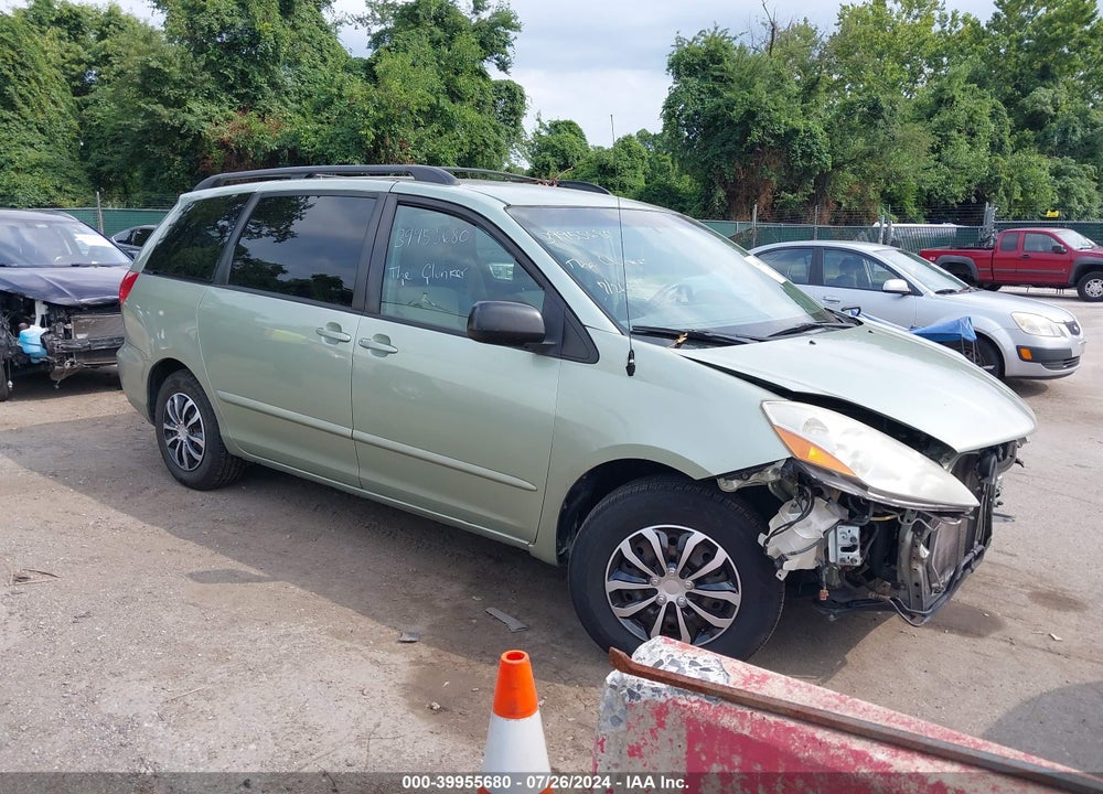 2009 TOYOTA SIENNA CE/LE VIN: 5TDZK23C19S279603