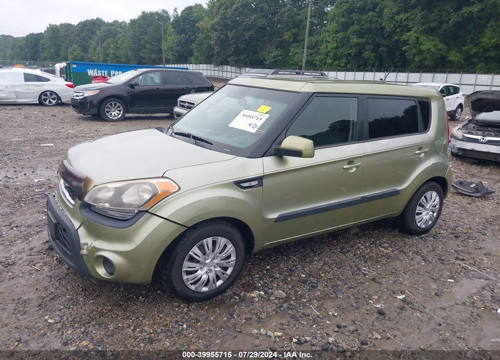 2012 KIA SOUL VIN: KNDJT2A53C7456474