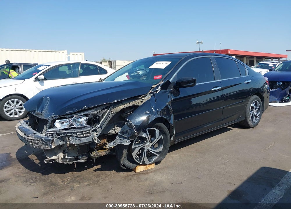 2017 HONDA ACCORD LX VIN: 1HGCR2F3XHA054543