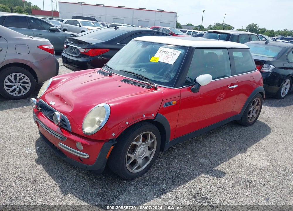 2004 MINI COOPER VIN: WMWRC33494TJ58997