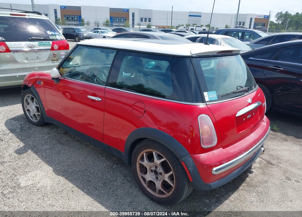 2004 MINI COOPER VIN: WMWRC33494TJ58997