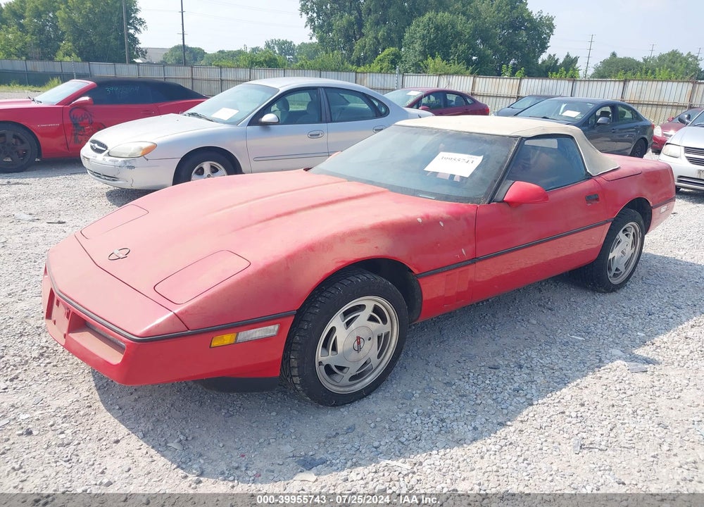 1989 CHEVROLET CORVETTE VIN: 1G1YY3180K5125659
