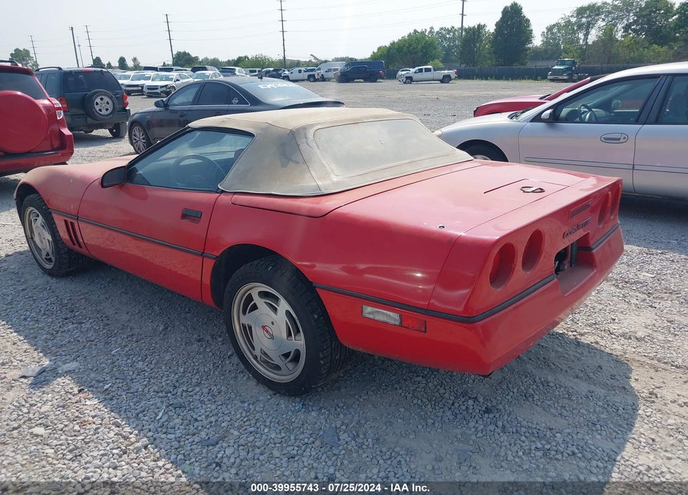 1989 CHEVROLET CORVETTE VIN: 1G1YY3180K5125659