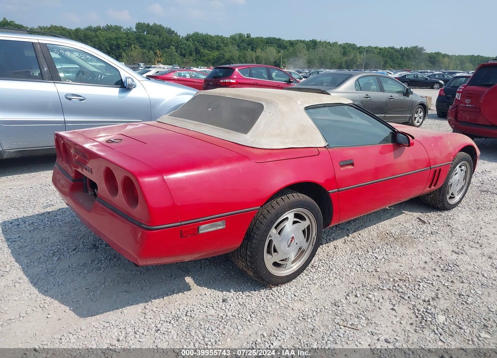 1989 CHEVROLET CORVETTE VIN: 1G1YY3180K5125659