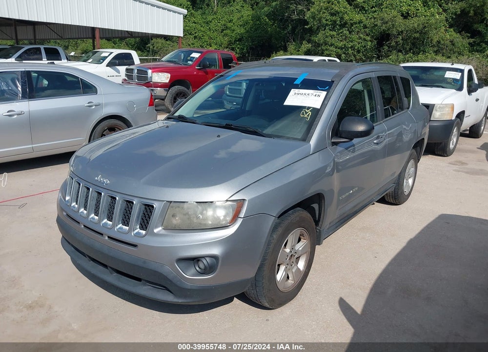 2014 JEEP COMPASS SPORT VIN: 1C4NJCBA3ED882372