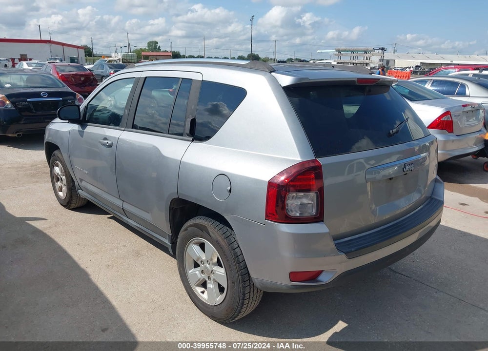 2014 JEEP COMPASS SPORT VIN: 1C4NJCBA3ED882372