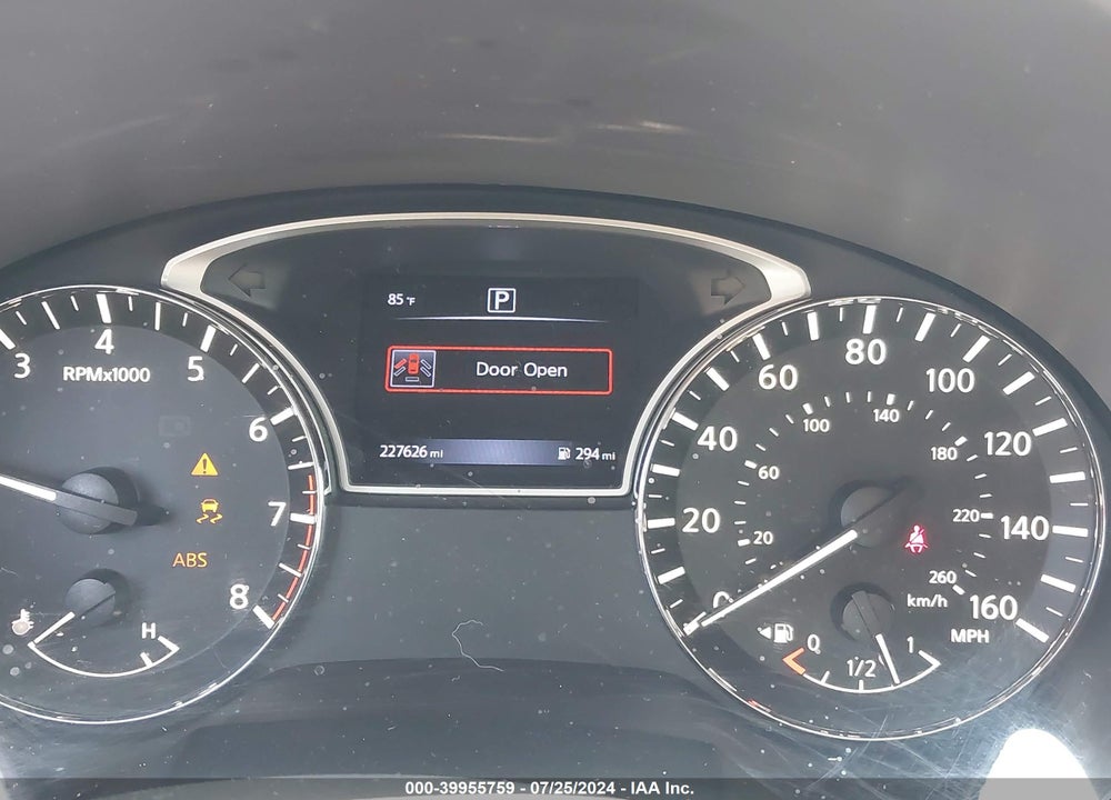 2016 NISSAN ALTIMA 2.5/2.5 S/2.5 SL/2.5 SR/2.5 SV VIN: 1N4AL3AP5GN364619