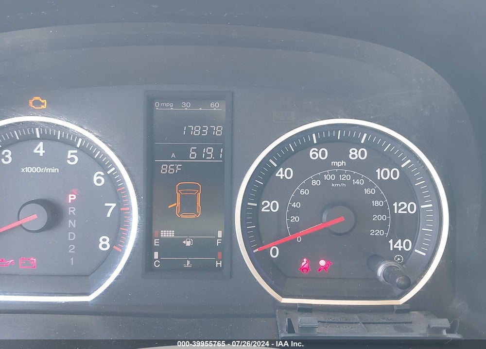 2008 HONDA CR-V EX-L VIN: JHLRE38718C024137